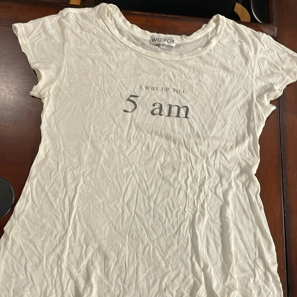 Wildfox med t-shirt